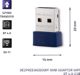Qoltec Κάρτα Δικτύου 57007 USB Wi-Fi Adapter για Laptop και PC