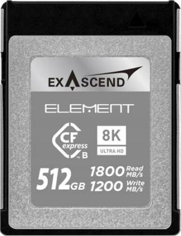 Κάρτα Μνήμης ExAscend Element CFexpress Type B 512GB
