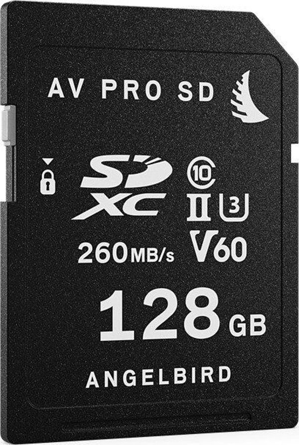 Κάρτα Μνήμης Angelbird AV PRO SD MK2 V60 128GB UHS-II U3, 4K Video, Ταχύτητα Εγγραφής V60
