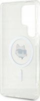 KARL LAGERFELD θήκη για SAMSUNG S25 Ultra KLHMS25LHLSCHH (Μαγνητικό IML Metal Choupette Head) λευκό