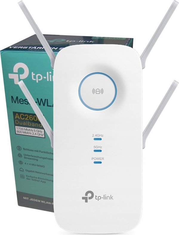 Karta sieciowa TP-Link TP-LINK TPLINK Repeater (RE655)