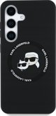 KARL LAGERFELD θήκη για SAMSUNG S25 Plus KLHMS25MSKCHTCK (Μαγνητική Σιλικόνη Διπλής Κεφαλής) μαύρο