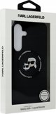 KARL LAGERFELD θήκη για SAMSUNG S25 Plus KLHMS25MSKCHTCK (Μαγνητική Σιλικόνη Διπλής Κεφαλής) μαύρο