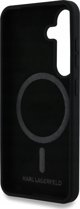 KARL LAGERFELD θήκη για SAMSUNG S25 Plus KLHMS25MSKCHTCK (Μαγνητική Σιλικόνη Διπλής Κεφαλής) μαύρο