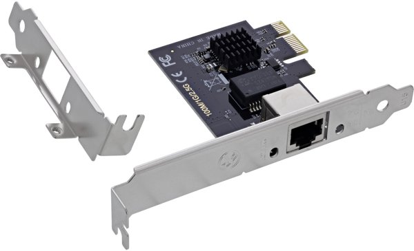 Level One Games Κάρτα Δικτύου InLine 51125T 2.5 Gigabit Ethernet, PCIe x1, RJ45