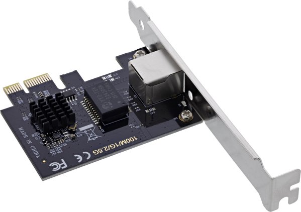 Level One Games Κάρτα Δικτύου InLine 51125T 2.5 Gigabit Ethernet, PCIe x1, RJ45