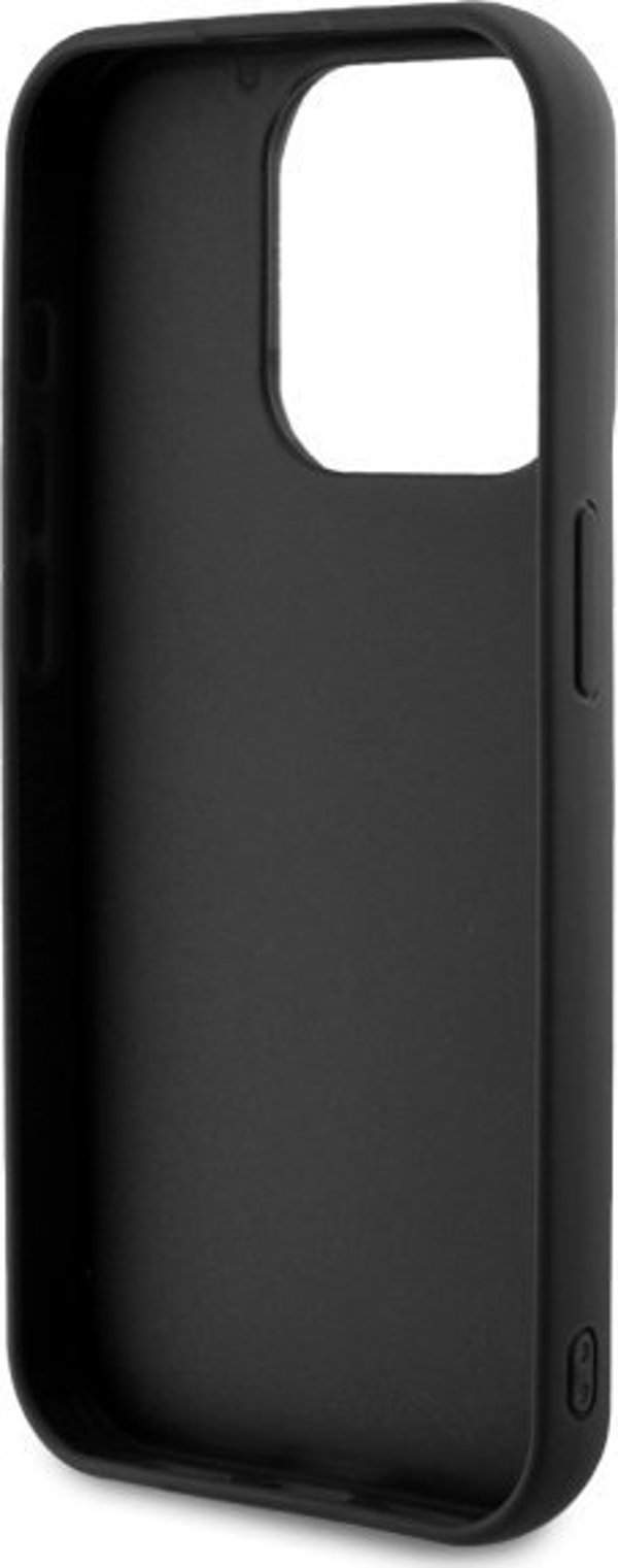 Θήκη Karl Lagerfeld KLHCP15L3DRKSDLK iPhone 15 Pro 6.1" μαύρη σκληρή 3D Rubber Signature
