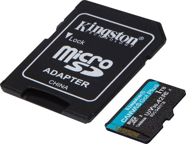 KINGSTON microSDXC Canvas Go Plus 1TB + Adapter