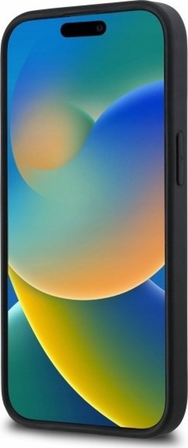Θήκη Karl Lagerfeld KLHCP15S3DRKSDLK iPhone 15 6.1" μαύρο/μαύρο σκληρή θήκη 3D Rubber Signature