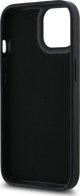 Θήκη Karl Lagerfeld KLHCP15S3DRKSDLK iPhone 15 6.1" μαύρο/μαύρο σκληρή θήκη 3D Rubber Signature