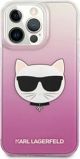 Karl Lagerfeld Karl Lagerfeld KLHCP13LCTRP iPhone 13 Pro / 13 6,1" σκληρή θήκη ροζ/ροζ Κεφαλή Choupette 9383714 3666339027995