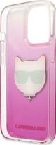 Karl Lagerfeld Karl Lagerfeld KLHCP13LCTRP iPhone 13 Pro / 13 6,1" σκληρή θήκη ροζ/ροζ Κεφαλή Choupette 9383714 3666339027995