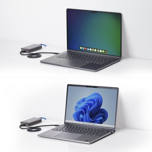StarTech USB4 σε Ethernet Adapter 10GbE, Multi-Gigabit Thunderbolt Compatible, 10GBASE-T/5G/2.5G NIC, Αντάπτορας Δικτύου 10G Ethernet