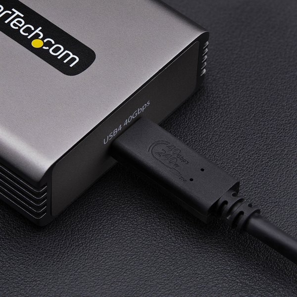 StarTech USB4 σε Ethernet Adapter 10GbE, Multi-Gigabit Thunderbolt Compatible, 10GBASE-T/5G/2.5G NIC, Αντάπτορας Δικτύου 10G Ethernet