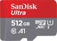 SanDisk Ultra MicroSDXC 512GB Κάρτα Μνήμης Class 10 UHS-I A1 (SDSQUAC-512G-GN6MA)