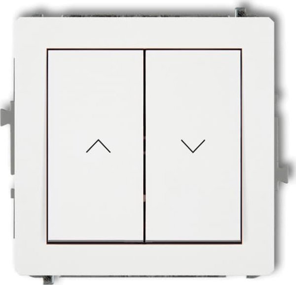 Karlik Deco DWP-88 Σύνδεσμος Ζαλουζιέρας για Ρολό, Λευκό