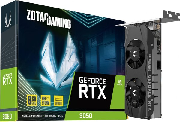 Κάρτα γραφικών Zotac Gaming GeForce RTX 3050 Solo 6GB GDDR6 (ZT-A30510L-10L)