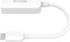 D-Link DUB-E250 Προσαρμογέας USB-C σε Ethernet 2.5 Gbps Κάρτα Δικτύου