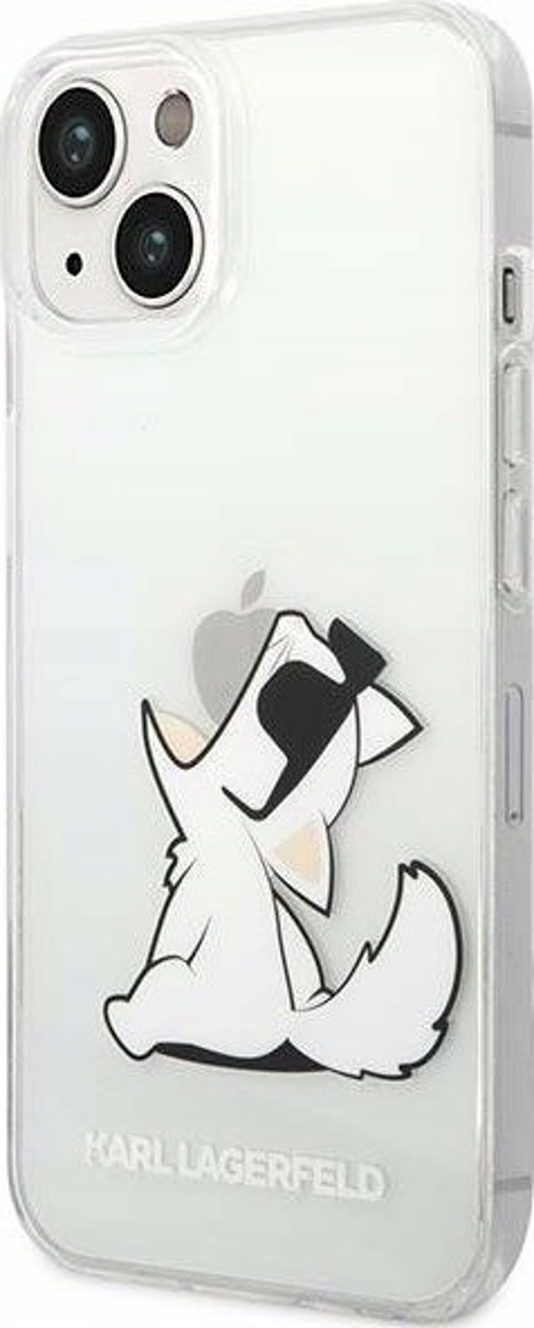 Karl Lagerfeld Θήκη Apple iPhone 14 Plus Choupette Fun Hard Case Διαφανής