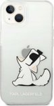 Karl Lagerfeld Θήκη Apple iPhone 14 Plus Choupette Fun Hard Case Διαφανής