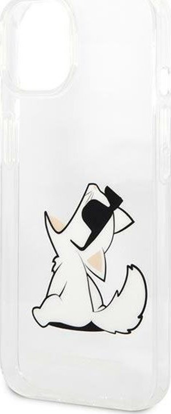 Karl Lagerfeld Θήκη Apple iPhone 14 Plus Choupette Fun Hard Case Διαφανής