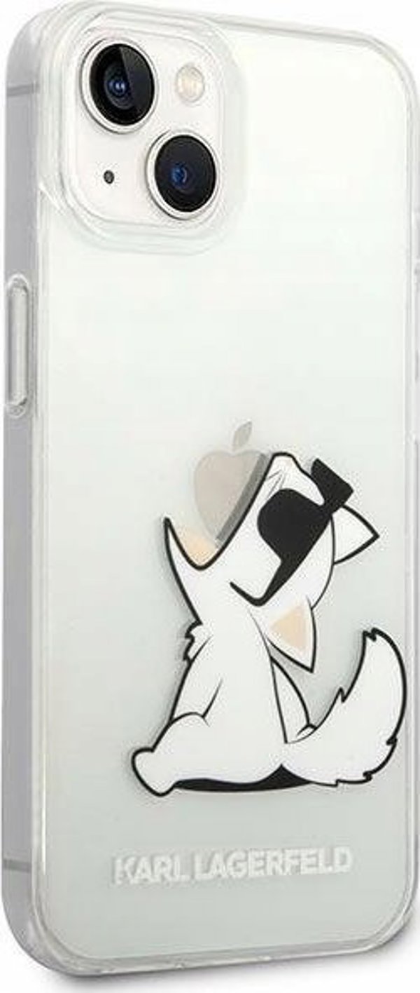 Karl Lagerfeld Θήκη Apple iPhone 14 Plus Choupette Fun Hard Case Διαφανής