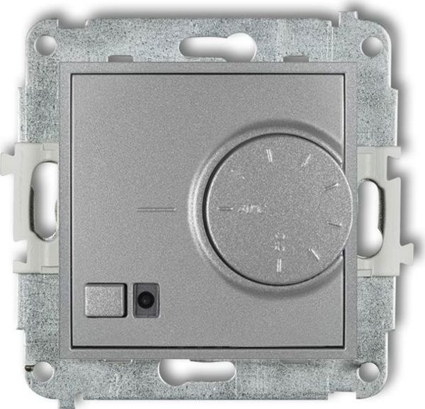 Karlik MINI Regulator temperatury elektroniczny z czujnikiem powietrznym srebrny metalik 7MRT-2