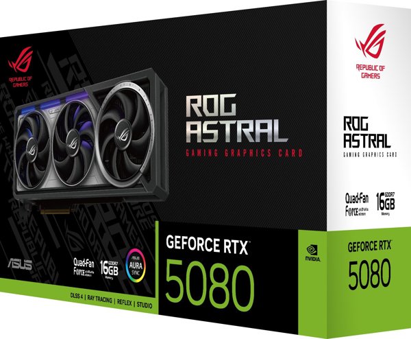 Κάρτα γραφικών Asus ROG Astral GeForce RTX 5080 16GB GDDR7 (ROG-ASTRAL-RTX5080-16G-GAMING)