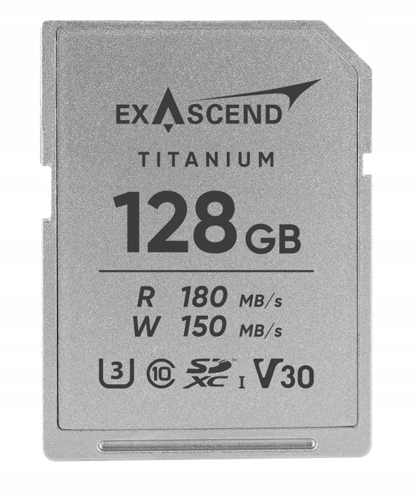 Κάρτα Μνήμης ExAscend Titanium UHS-I V30 128GB