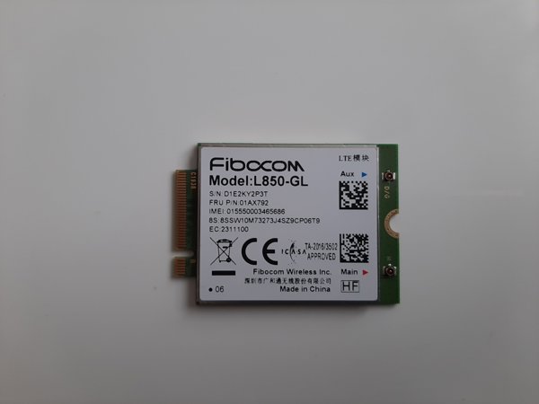 Karta sieciowa Lenovo 4G LTE CAT9 wireless module