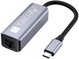 Techly Προσαρμογέας USB 3.1 Type-C σε RJ45 Ethernet Gigabits, Ασημί
