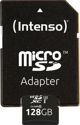 Κάρτα Μνήμης Intenso Professional MicroSDXC 128GB, Class 10 UHS-I/U1, Ταχύτητα Ανάγνωσης 90 MB/s