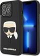 Karl Lagerfeld Karl Lagerfeld KLHCP13LKH3DBK iPhone 13 Pro / 13 6,1" μαύρο/μαύρο σκληρό κάλυμμα 3D Rubber Karl's Head 9857706 3666339028114