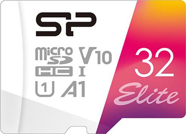 Silicon Power Elite MicroSDHC 32GB Class 10 UHS-I A1 V10 Κάρτα Μνήμης με Αντάπτορα