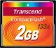 Κάρτα Transcend 133x Compact Flash 2 GB (TS2GCF133)