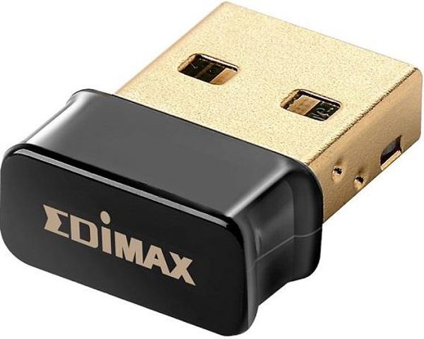 Karta sieciowa EdiMax AC450 WiFi USB 2.0 nano size, Czarny (EW-7711ULC)