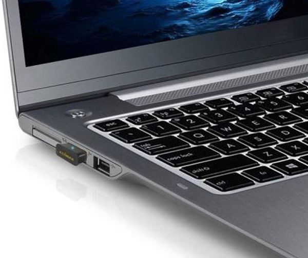 Karta sieciowa EdiMax AC450 WiFi USB 2.0 nano size, Czarny (EW-7711ULC)