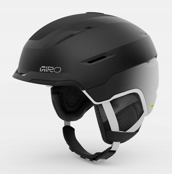 Kask zimowy GIRO TOR SPHERICAL matte black white fade roz. L (59-62.5cm) (NEW 2025)