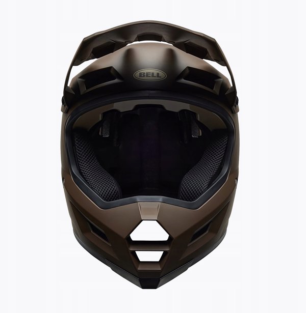 Bell Sanction 2 Full Face Κράνος Ποδηλάτου, Matte Dark Brown, Μέγεθος L (57-59 cm)