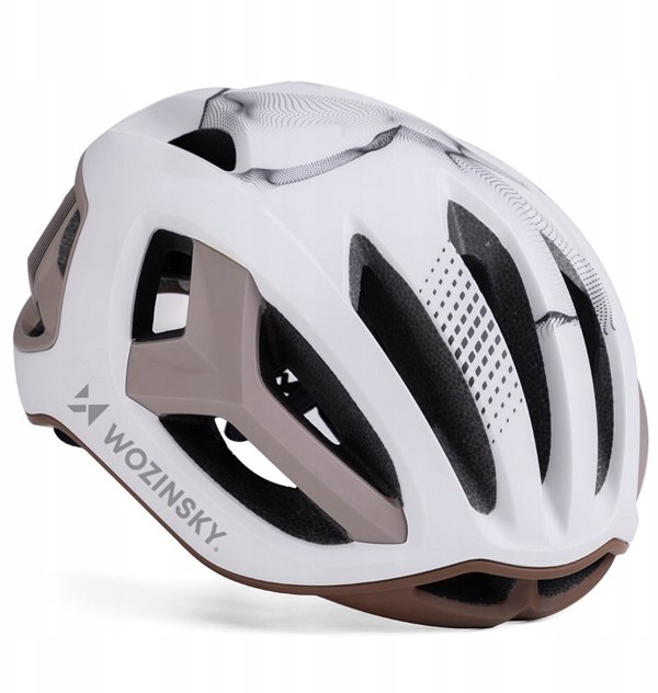 Kask rowerowy szosowy Wozinsky ultralekki M - taupe
