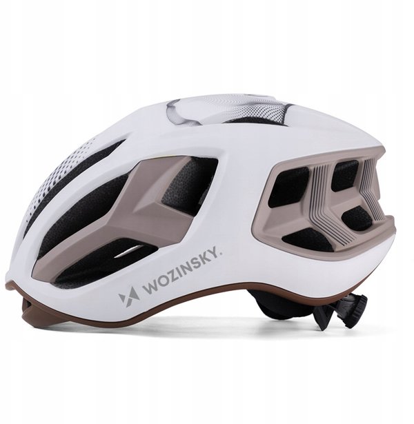 Kask rowerowy szosowy Wozinsky ultralekki M - taupe