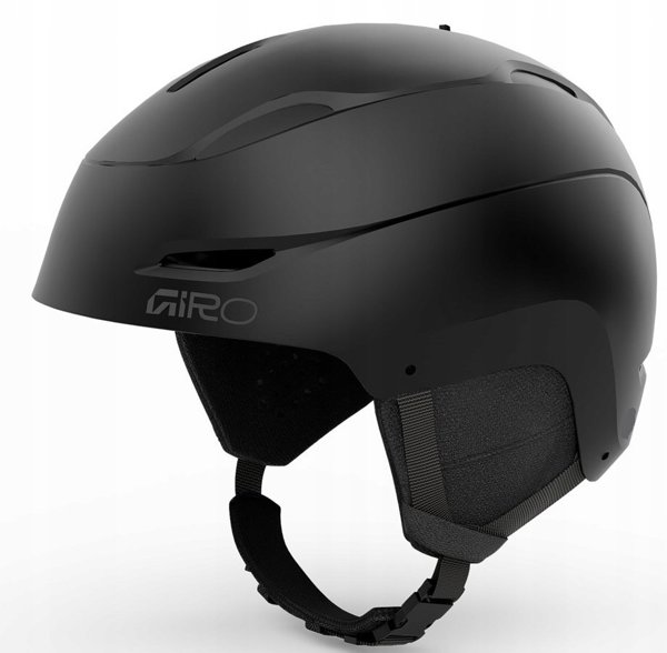 Kask zimowy GIRO RATIO matte black  roz. S (52-55.5 cm) (NEW 2026)