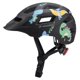 Kask rowerowy dzieciecy MTB Wozinsky z odpinanym daszkiem S czarny