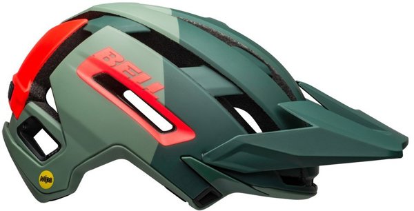 Bell Super Air Mips Spherical Κράνος MTB, Matte Gloss Green Infrared, Μέγεθος S (52-56cm)