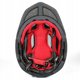 Kask rowerowy fullface dzieciecy Wozinsky z tylna lampka USB S szary