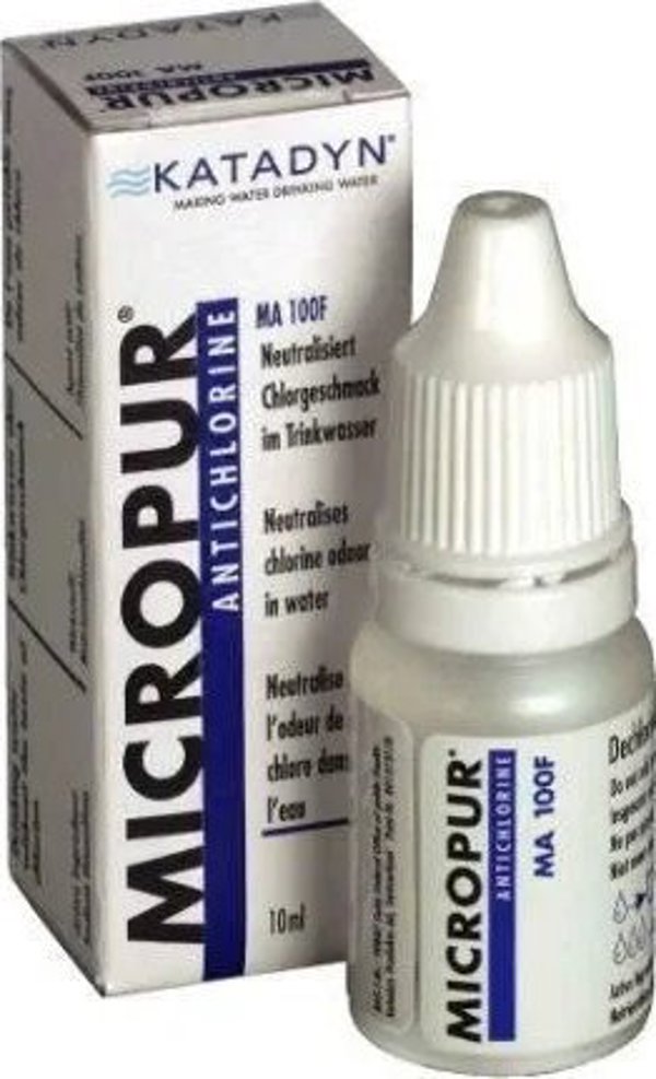 Katadyn Katadyn Micropur Antichlor MA 100F 10 ml Υγρό 13962989 7612013137050