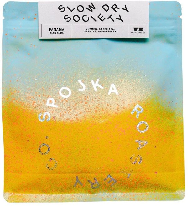 Καφές σε Κόκκους Spojka Panama Society Slow Dry Natural Omniroast 200g