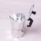 Καφετιέρα Kamille 2502 Αλουμινίου Moka Pot 450ml (9 Φλιτζάνια) - Κατάλληλη για Εστίες (Εκτός Επαγωγικών)