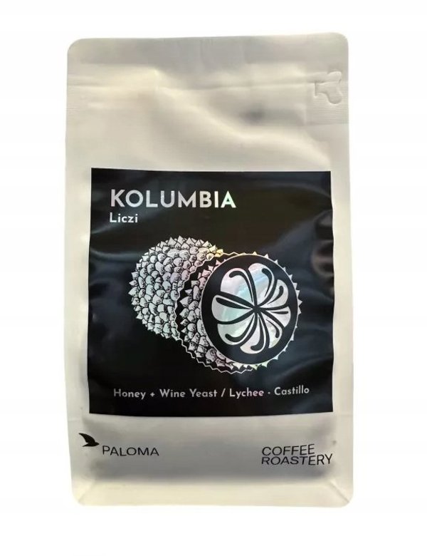 Kawa ziarnista Paloma Kolumbia Liczi Santa Monica 200g