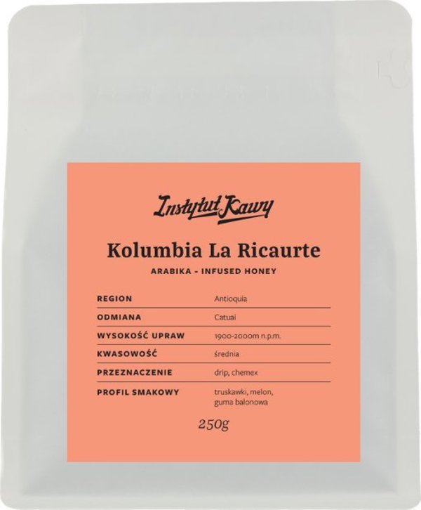 Καφές σε Κόκκους LaCava Colombia La Ricaurte, 100% Arabica, 250g